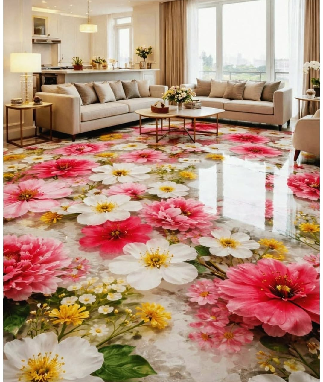 3D Epoxy Wall & Ceiling Work